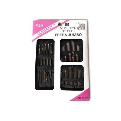 Многофункциональный набор из 55  швейных игл.