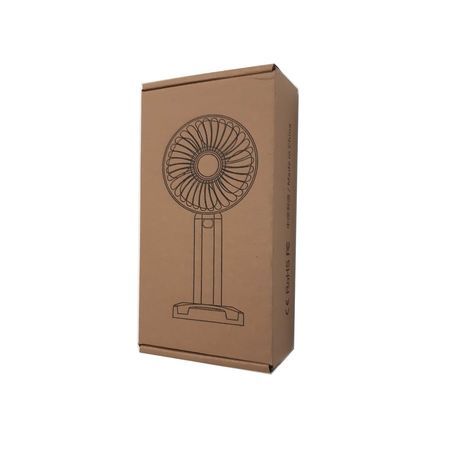 Мощный  мини-вентилятор ручной и настольный  5 скоростей ,  с дигитальным экраном, заряжаемой батареей  и с подставкой