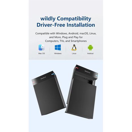 מארז חיצוני לדיסק קשיח 2.5/3.5 " SATA USB 3.0