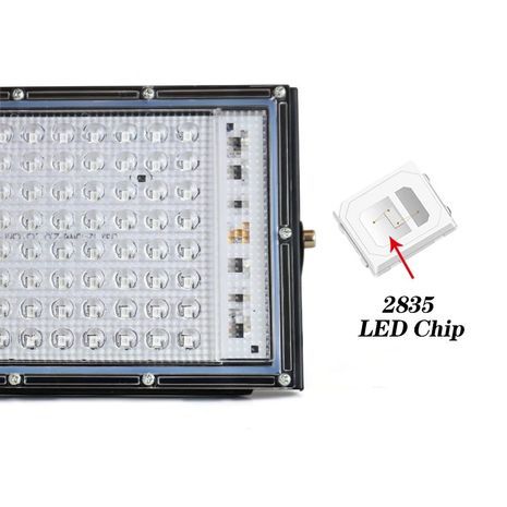 זרקור LED UV 220 V phytolamp אולטרה סגול. מנורת במה 100 W LED תאורת במה לבמות ודיסקוטקים.