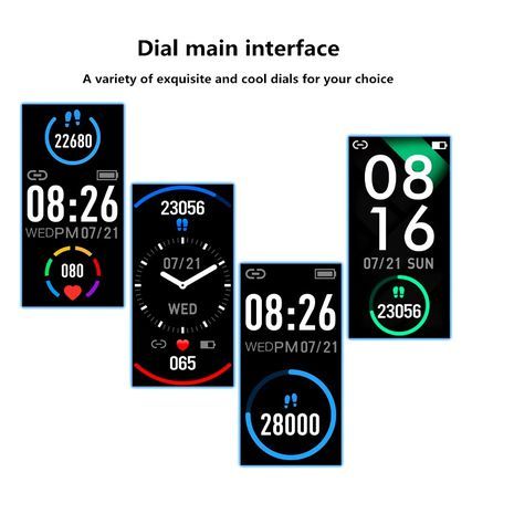 שעון  ספורט , שעון פיטנס , צמיד בריאות המודיעין Smart Fitness Band הלהקה עם קצב הלב חיישן / מד צעדים / שינה פונקציות ניטור תואם אנדרואיד ואיפון