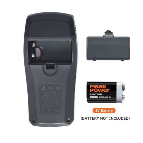 MT10 מד לחות - בודק לחות לעץ, קרטון, נייר. גלאי לחות דיגיטלי, מד לחות עץ