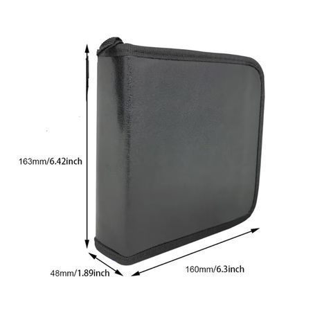 תיק קשיחה CD\DVD ל25 דיסקיםיח