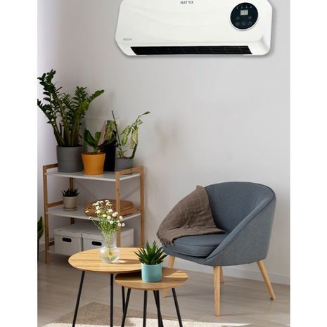 2,000W hanging heating air conditioner including MATRIX remote control