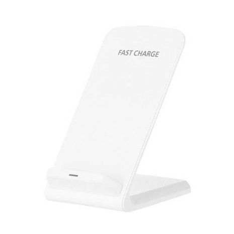 עמדת טעינה אלחוטית מהירה 10W. מעמד לסמארטפון שולחני עם מטען אלחוטי