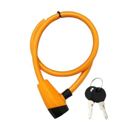 מנעול אופניים (עם מפתחות). שרשרת אופניים 1 מ