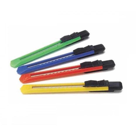 Японский нож  . Канцелярский нож . Нож режущий бумагу , дерево и многое другое. Узкий .