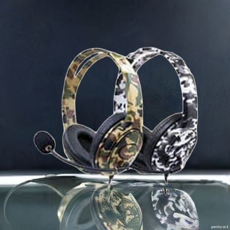 אוזניות מחשב לגיימרים סטרייו עם מיקרופון