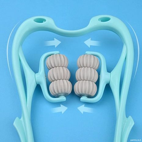 מכשיר עיסוי גוף ידני  .тמסאז'ר ידני נייד לצוואר, כתפיים, רגליים, ידיים, גב ומותניים – מכשיר אוניברסלי למתיחה והרפיית שרירים לגברים ולנשים