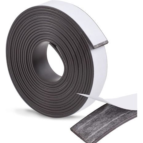 סרט מגנטי דבק עצמי, מגנט גומי חזק, סרט שניתן לחיתוך, לקיבוע תמונות, פוסטרים, כלים ואחסון בבית ובמשרד.