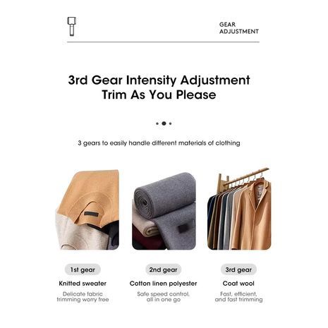 מסיר כדוריות חשמלי לבגדים – נטען. מכונת גילוח לבד וחוט – טרימר להסרת כדוריות מבגדים.