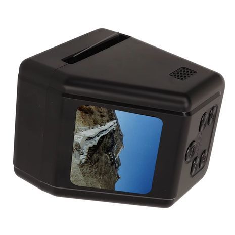 סורק פילם נייד ממיר סרטי צילום/שקופיות/נגטיבים בגודל 135/126/110 מ"מ לתמונות JPEG דיגיטליות. ממיר פילם דיגיטלי עם מסך 2.4