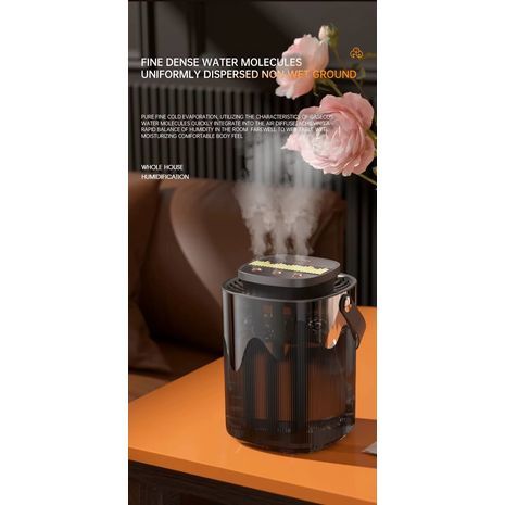 Air humidifier 3 liters, professional large capacity, home air humidifier. Aroma diffuser. X6