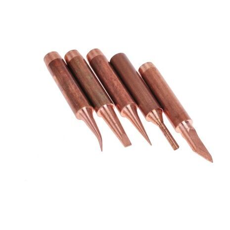 Сменные наконечники на паяльник . Жала для паяльника 5 штук.