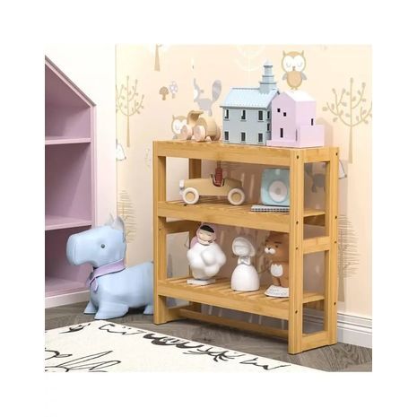 מדף עץ תלוי עשוי מבמבוק . מדף קיר מבמבוק