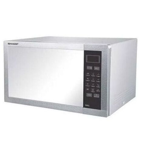 Sharp R-77AT(ST) 34-Liter Digital Microwave Oven with Grill