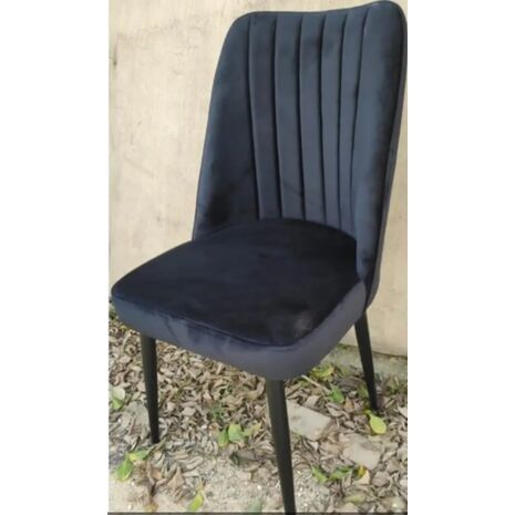 פינת אוכל סלון ניתן להרחבה + 4 כסאות קטיפה אלגנטיים Victoria