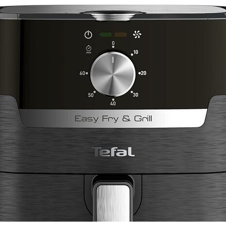Tefal Easy Fry Classic 4.2L Air Fryer and Grill with 8 Programs Black EY501