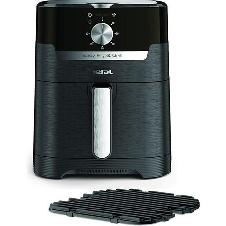 Tefal Easy Fry Classic 4.2L Air Fryer and Grill with 8 Programs Black EY501
