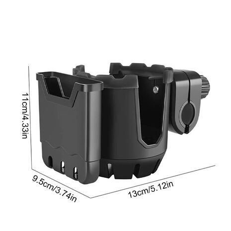 מחזיק רב-תכליתי 2 ב-1 לכוס מים ולמכשיר נייד — פתרון אוניברסלי לנוחות שלכם!