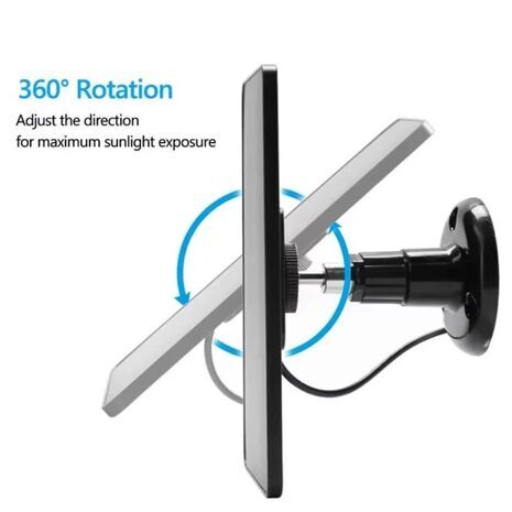 פאנל סולארי USB עמיד למים לטיולים וקמפינג נייד. מטען לטלפונים ניידים, פאוור בנקים וכו' מטען חיצוני 10 W.