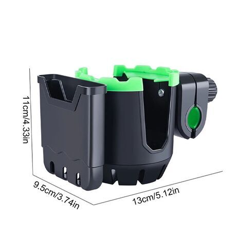 מחזיק רב-תכליתי 2 ב-1 לכוס מים ולמכשיר נייד — פתרון אוניברסלי לנוחות שלכם!