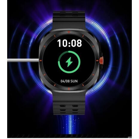 שעון חכם עם GPS ‏דגם Watch 7 Ultra בגודל 49 מ"מ עם עמידות למים בתקן IP68. שעון ספורט. שעון חכם עם פונקציית שיחות בלוטות', לגברים ולנשים, עם מסך בגודל ‎1.52‎ אינץ'.