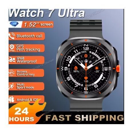 Smart GPS Watch Ultra 49mm with IP68 water Sports