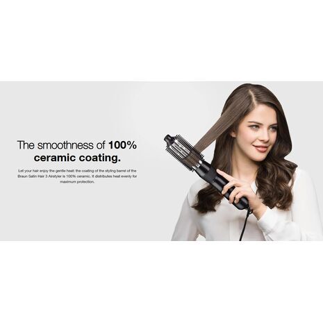 Фен , плойка, распямитель (утюжок) для волос 3 в 1 Braun Satin Hair 3 Airstyler