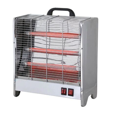 מַחְמֵם חֲדָרִים חשמלי שלוש סלילי קרמיקה. ECO URO HAH-3211