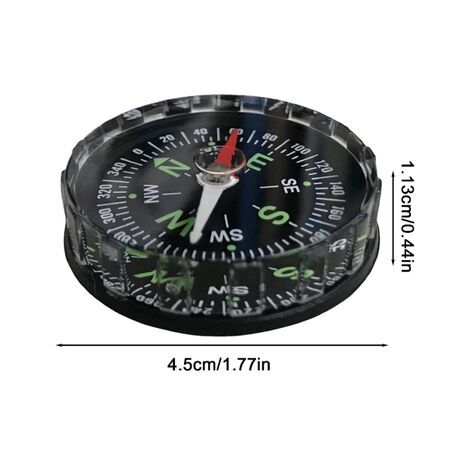 Водонепроницаемый походный компас для выживания в путешествиях, альпинизма, лодочного спорта и активного отдыха на природе.