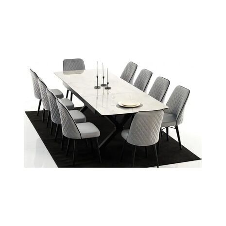 שולחן אוכל עם כיסאות טאוור - 8