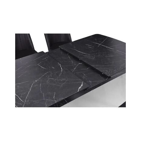 שולחן סלון אוטומטי מתקפל ו-4 כיסאות בר Velvet Viktoria - 13