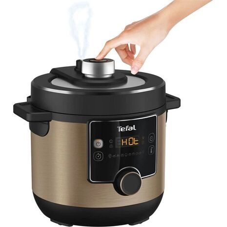 מולטי-ק cooker (מולטיקוקר) TEFAL 7.6 ליטר טורבו קיזין מקסי CY777G10