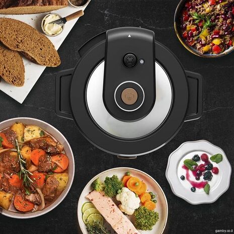 מולטי-ק cooker (מולטיקוקר) TEFAL 7.6 ליטר טורבו קיזין מקסי CY777G10
