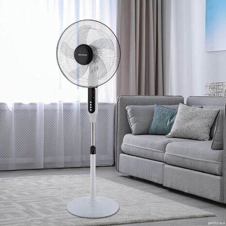 מאוורר רצפה HAFA 16" עם שלט רחוק, לבן - 3