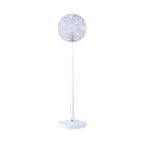 מאוורר רצפתי ושולחני טלסקופי נטען 10" עם שלט ECO EURO - 3