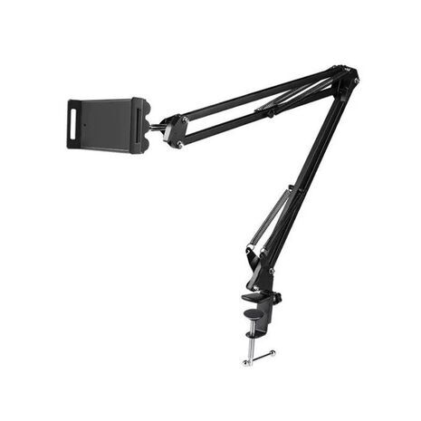 Metal stand with screw mount for tablets and smartphones from 4 to 12 inches and up to 10 kg