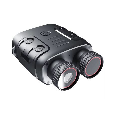 מכשיר ראיית לילה אינפרא אדום ביאנקולר 1080P, עם הגדלה של 5x, מצב יום ולילה, הגדלה דיגיטלית לצילום - 3