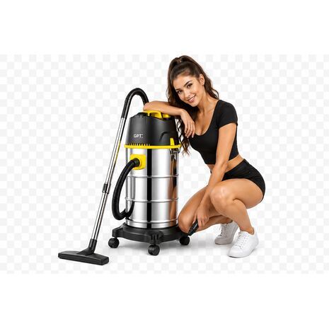 Industrial Vacuum Cleaner for Wet and Dry Cleaning 35 Liters GPT GPV-2535 - 6