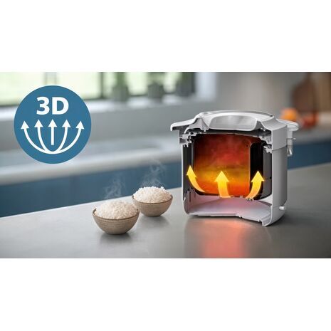 Рисоварка-пароварка Philips HD3008\30
