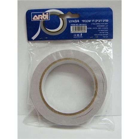 Двусторонняя монтажная лента . Тонкая  для стекла и гладких поверхностей ARTI