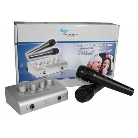 מערכת קריוקי עם 2 מיקרופונים  SAKAL MICO115