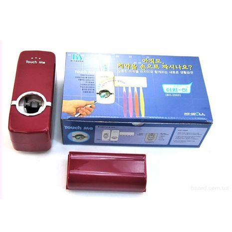 Автоматический дозатор для зубной пасты и держатель для щеток