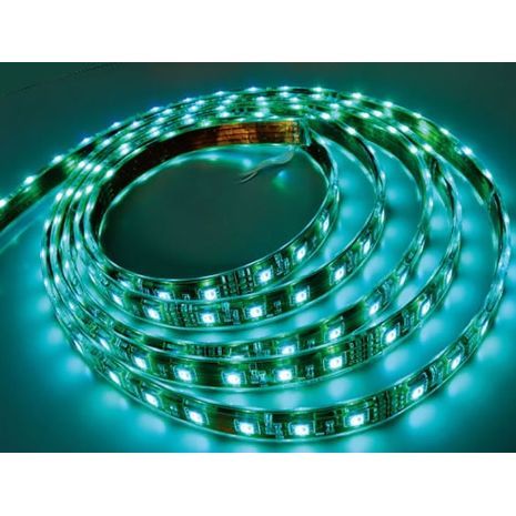 סרט מואר בצבע ירוק. 60 דיודות למטר. אומגה