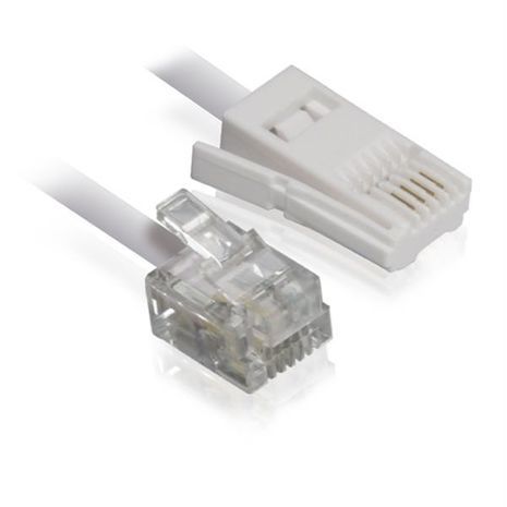 כבל טלפון שקע ישראלי לאמריקאי 15 מ