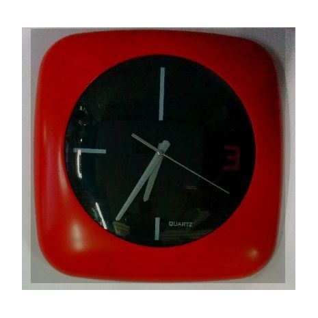 שעוני קיר ריבועיים גדולים 34X34 ס"מ