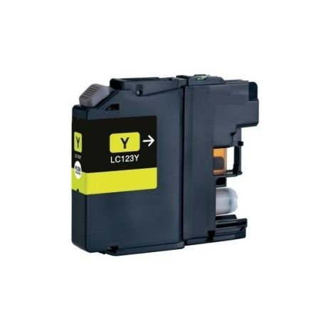 Brother LC123Y Yellow Ink Cartridge