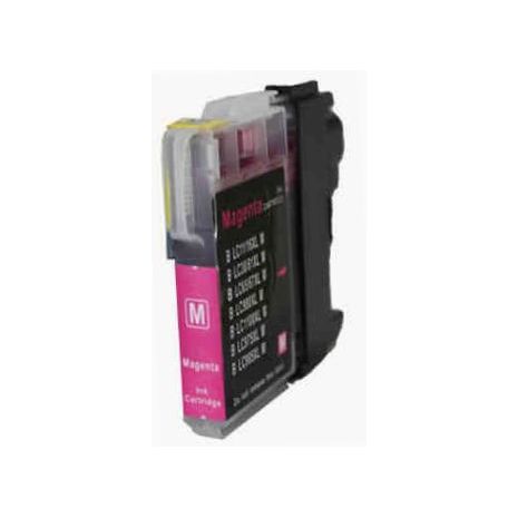 Brother LC980M /  LC1100 Magenta compatible inkjet cartridge