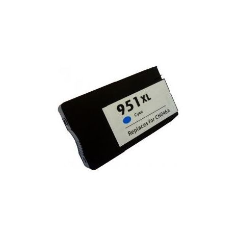 Совместимый новый (не перезаправленный) струйный картридж HP 951XL (голубой)